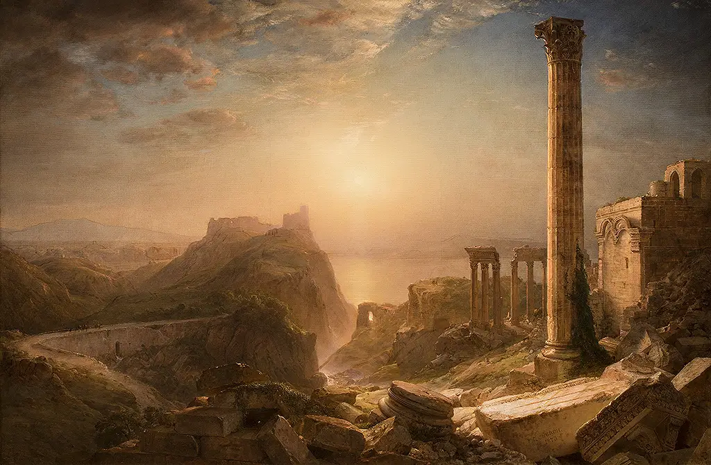 Syria by the Sea in Detail Frederic Edwin Church